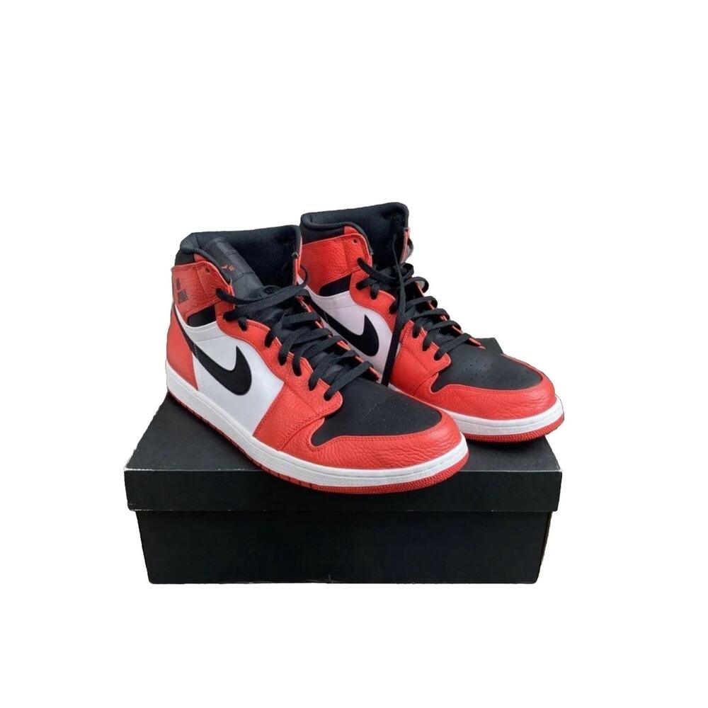 Nike Air Jordan 1 Retro High Rare Air Max Orange Black size 18